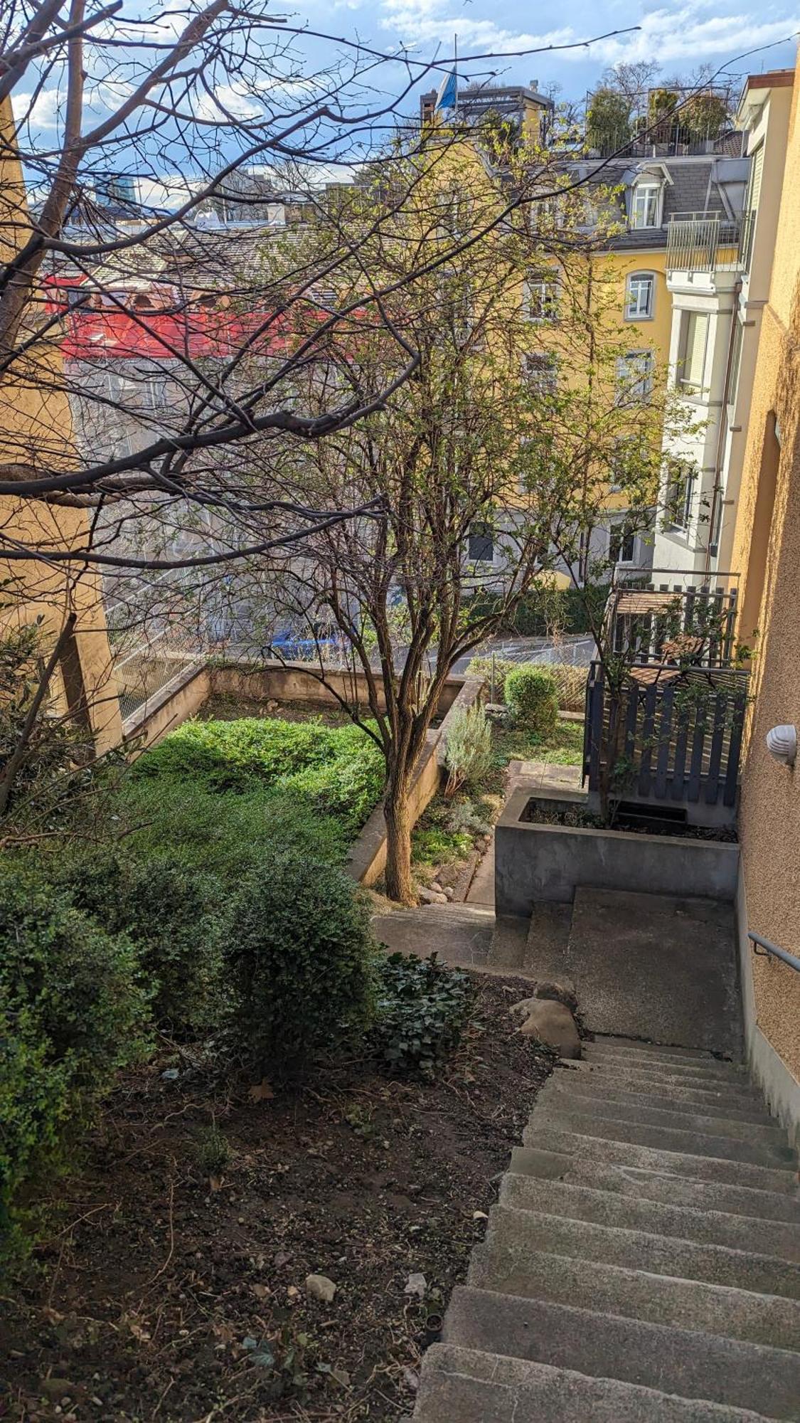 Apartament Urban Retreat - Cozy Studio With Private Patio Zurych Zewnętrze zdjęcie